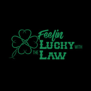 Feelin' Lucky - Short Sleeve T-shirt - Black Design