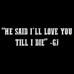 LOVE YOU TILL I DIE - PREMIUM UNISEX SNAPBACK TRUCKER HAT - BLACK Design