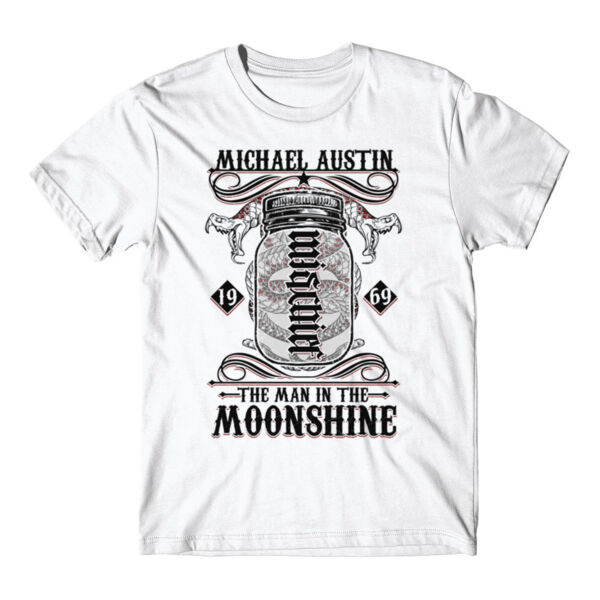 Mischief/Mayhem Ambigram - Short Sleeve T-shirt - White Thumbnail
