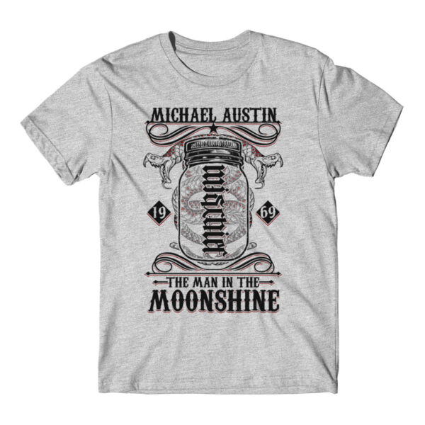 Mischief/Mayhem Ambigram - Short Sleeve T-shirt - Light Heather Gray Thumbnail