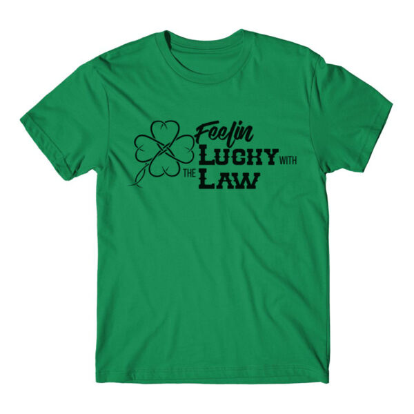 Feelin' Lucky - Short Sleeve T-shirt - Kelly Green Thumbnail