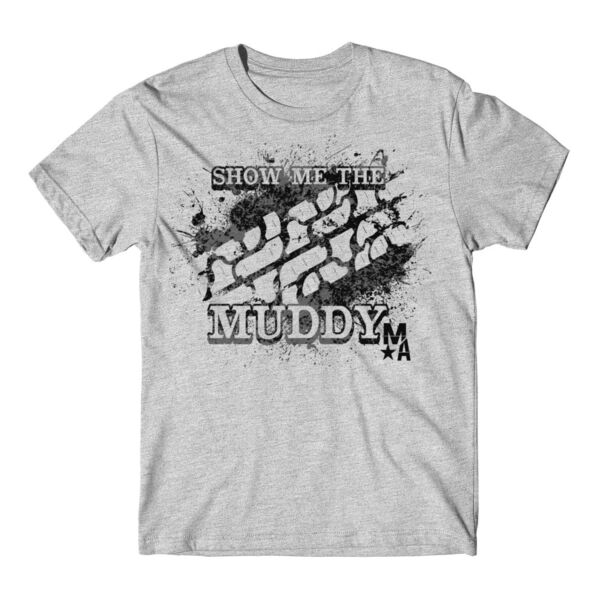 Show Me The Muddy - Short Sleeve T-shirt - LIGHT HEATHER GRAY Thumbnail