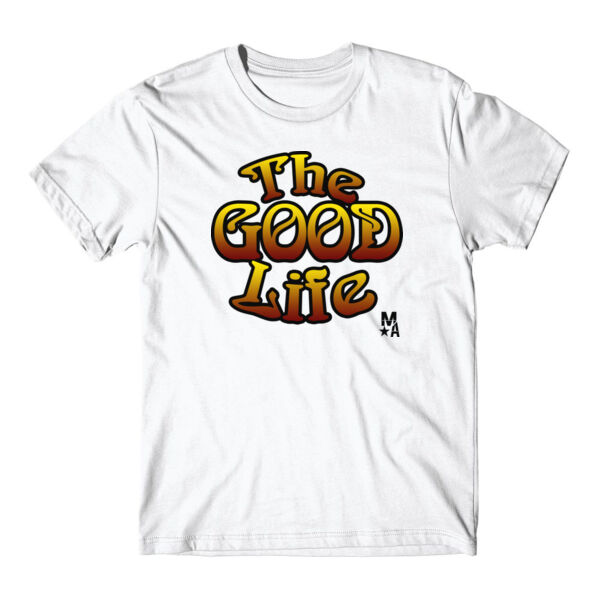The Good Life - Short Sleeve T-shirt - White Thumbnail
